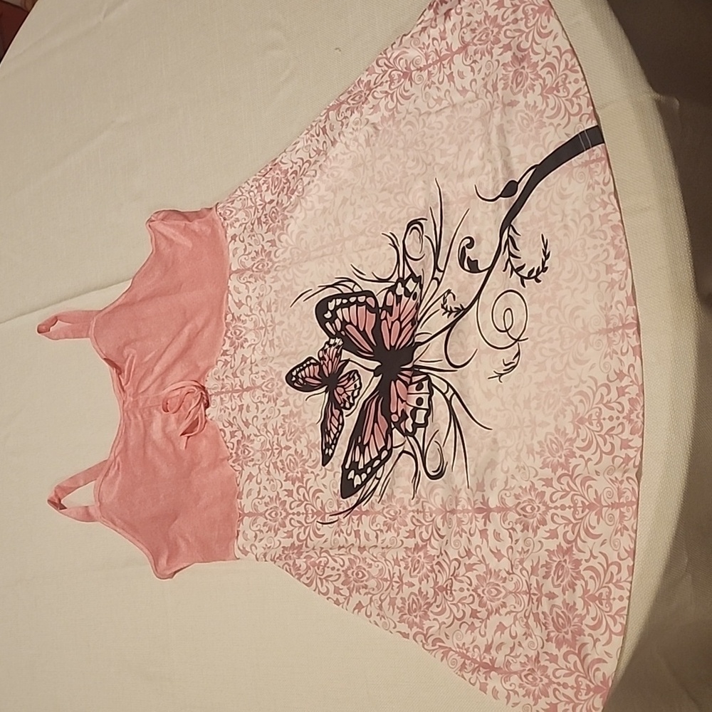 Pink/White/Black Dress/Nightie
